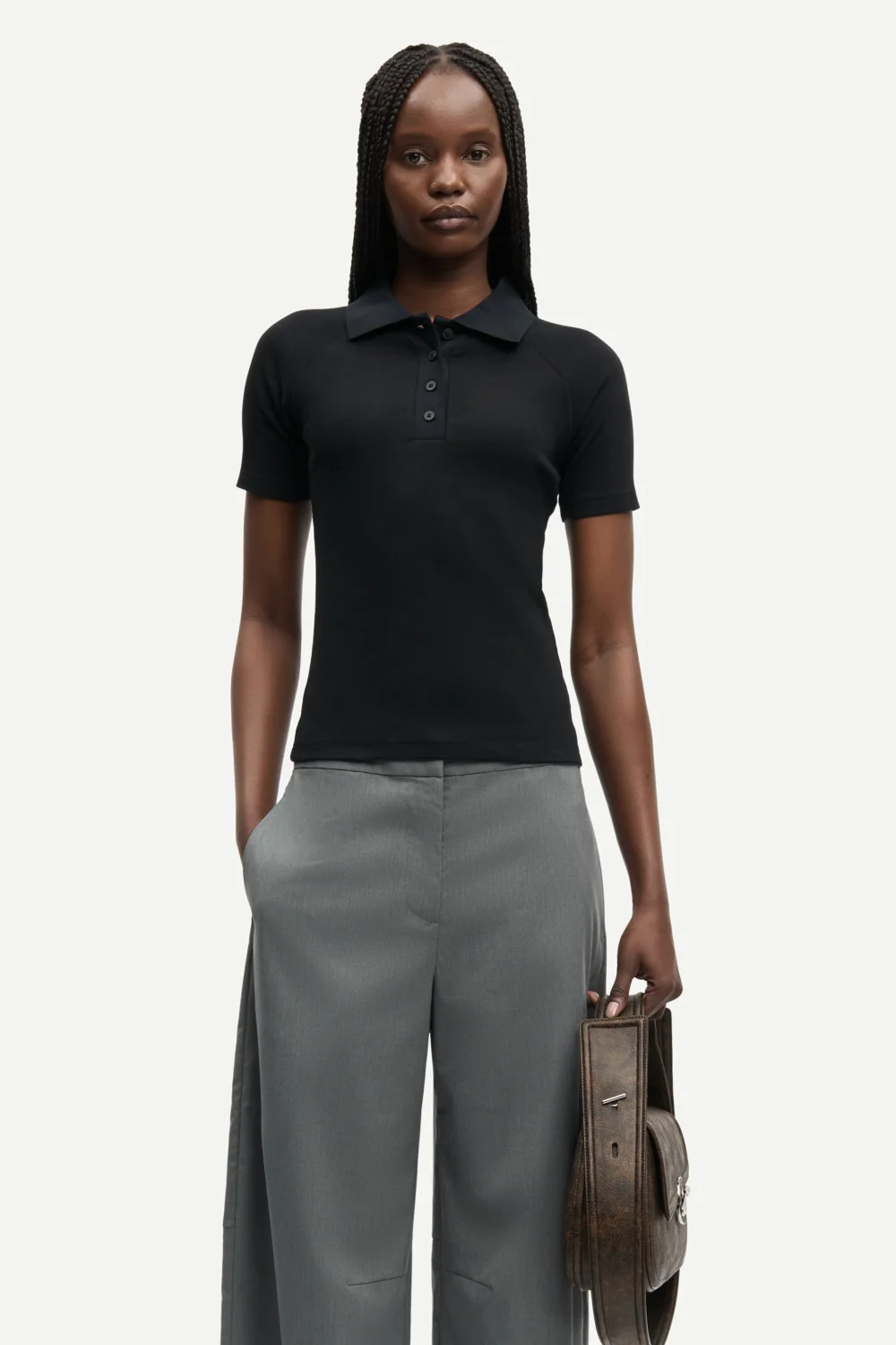 Saalexo ss polo in black