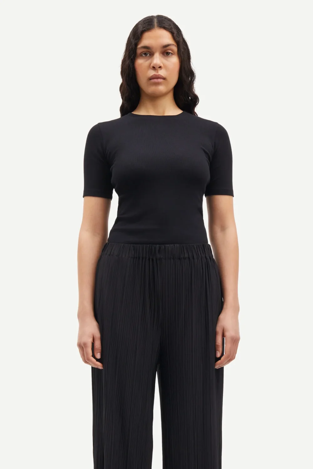 Short sleeved t-shirt in black - 5