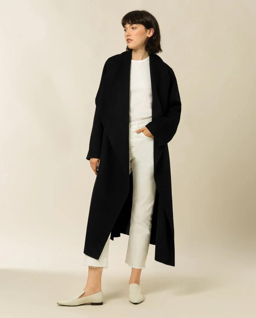 CARRIE ROSE COAT IN BLACK