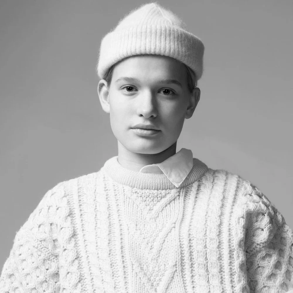 BEANIE IN SNOW BY LE BONNET