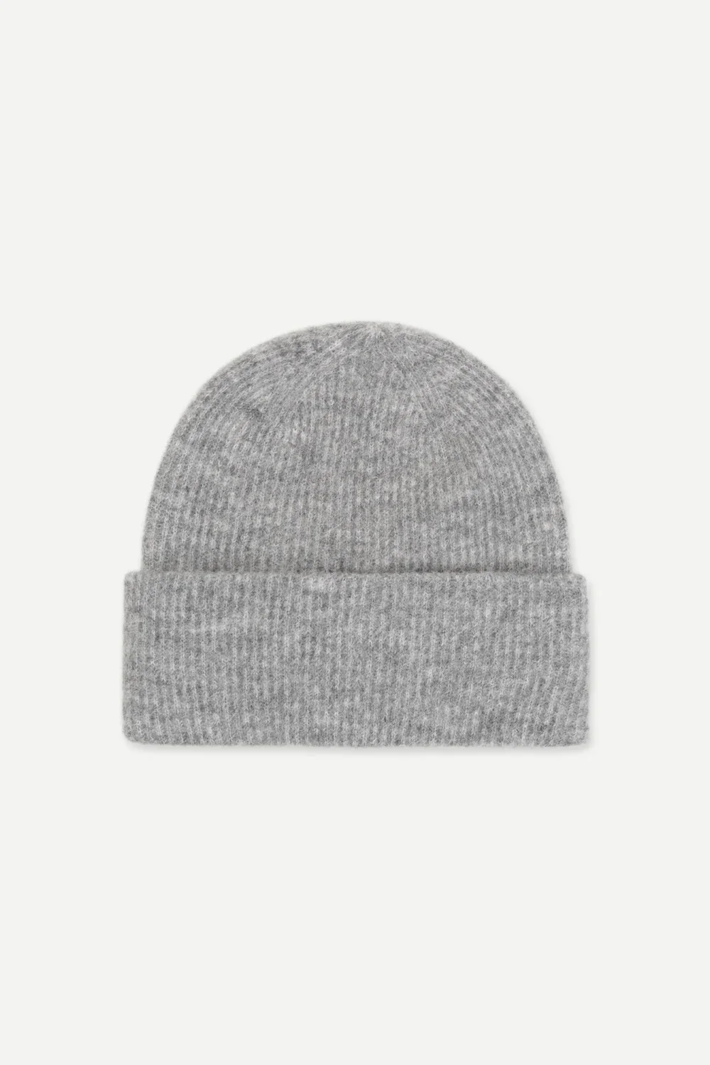 Alpaca beanie in grey