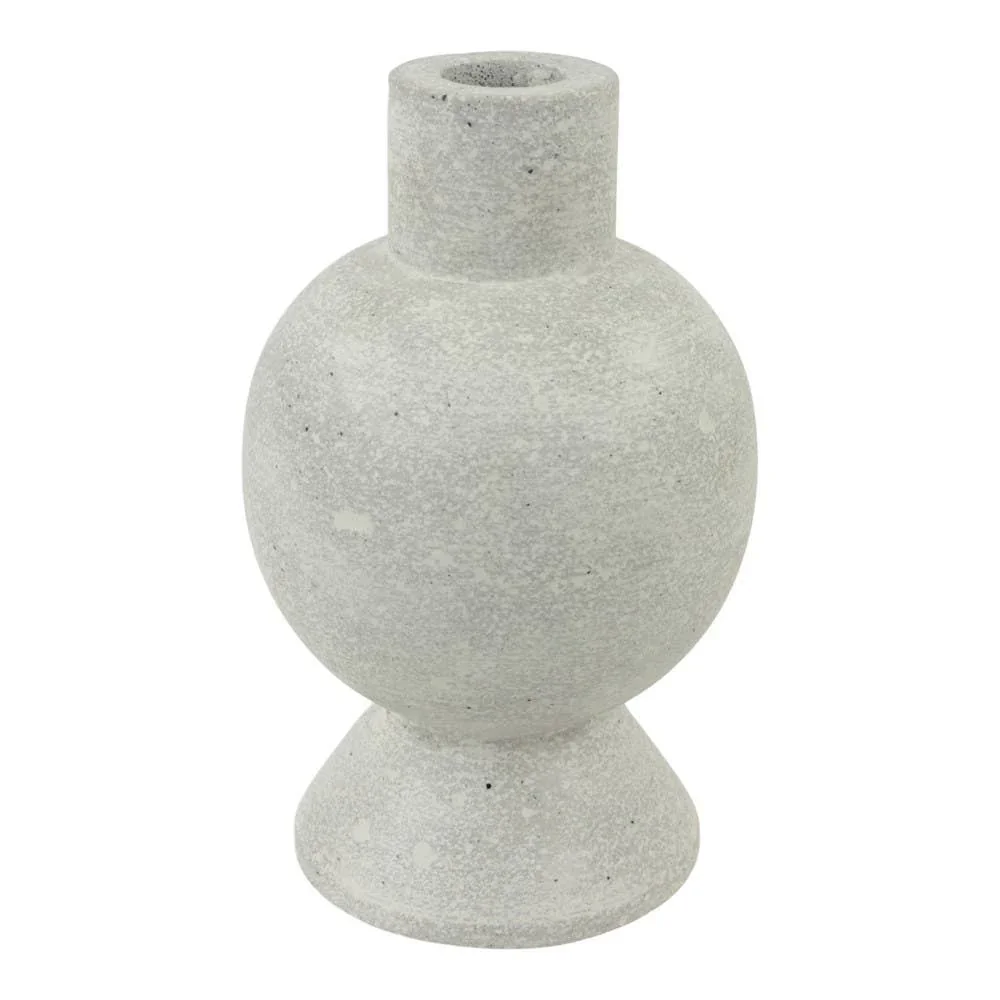 Jaina runde Vase aus Beton
