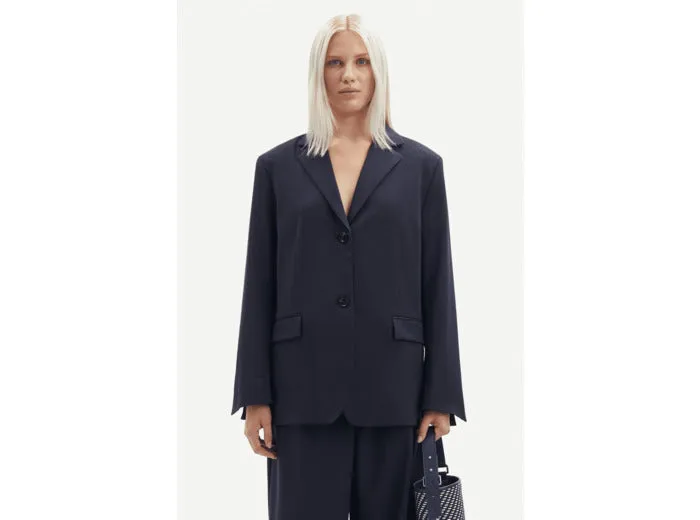Saluzy blazer in dark blue