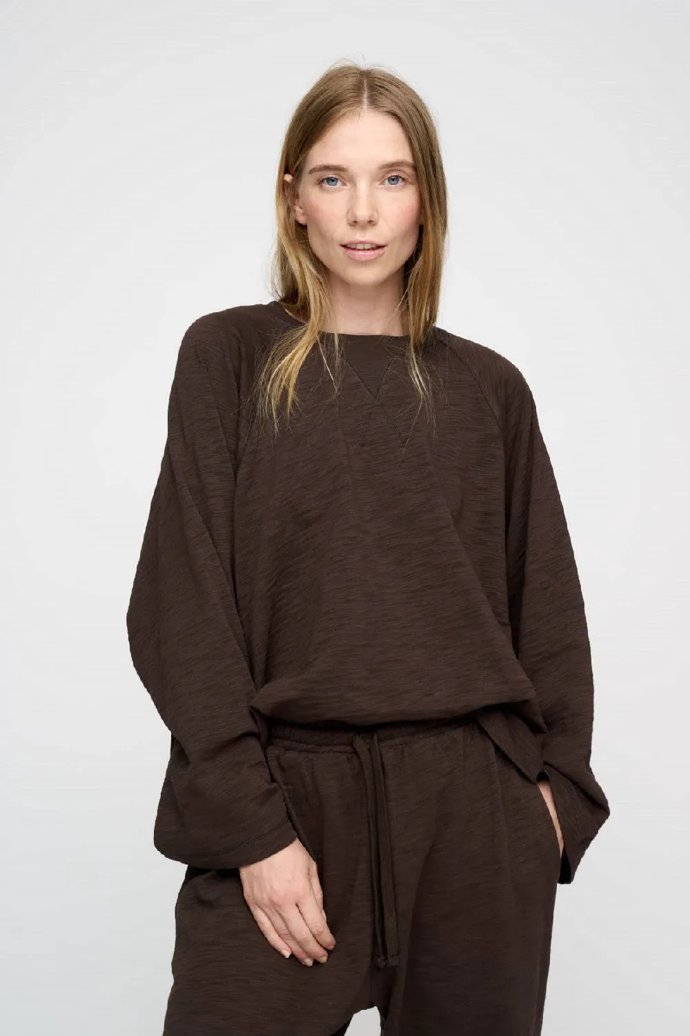 Earth Sweat Pullover: Dunkelbraun
