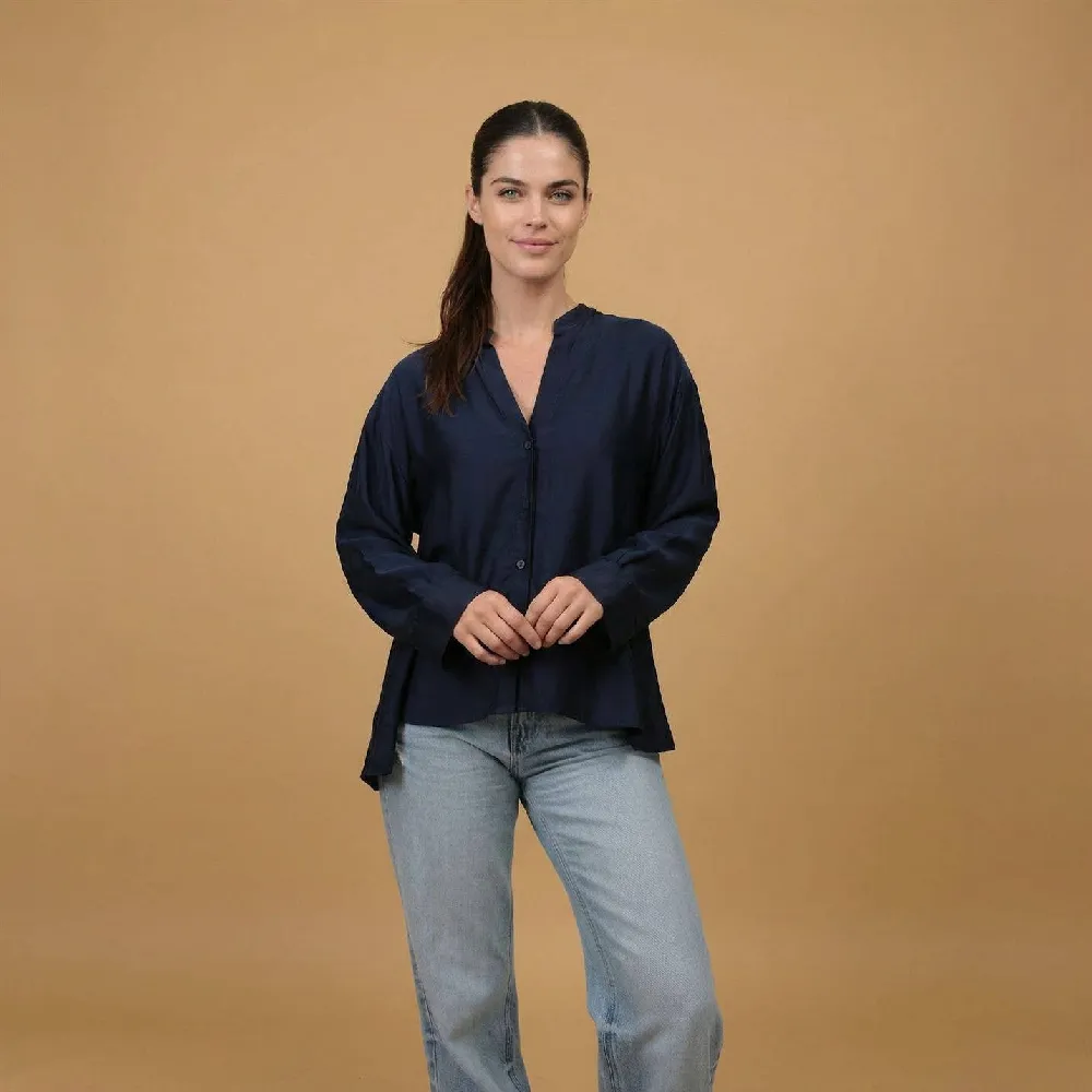 EMMA silky shirt - one size