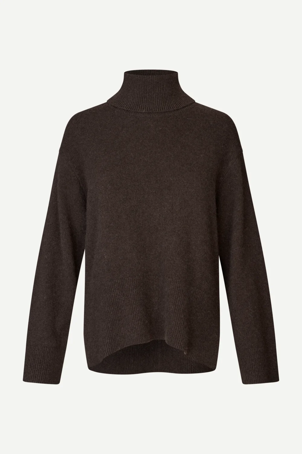 Samartina turtleneck in black coffee - 5