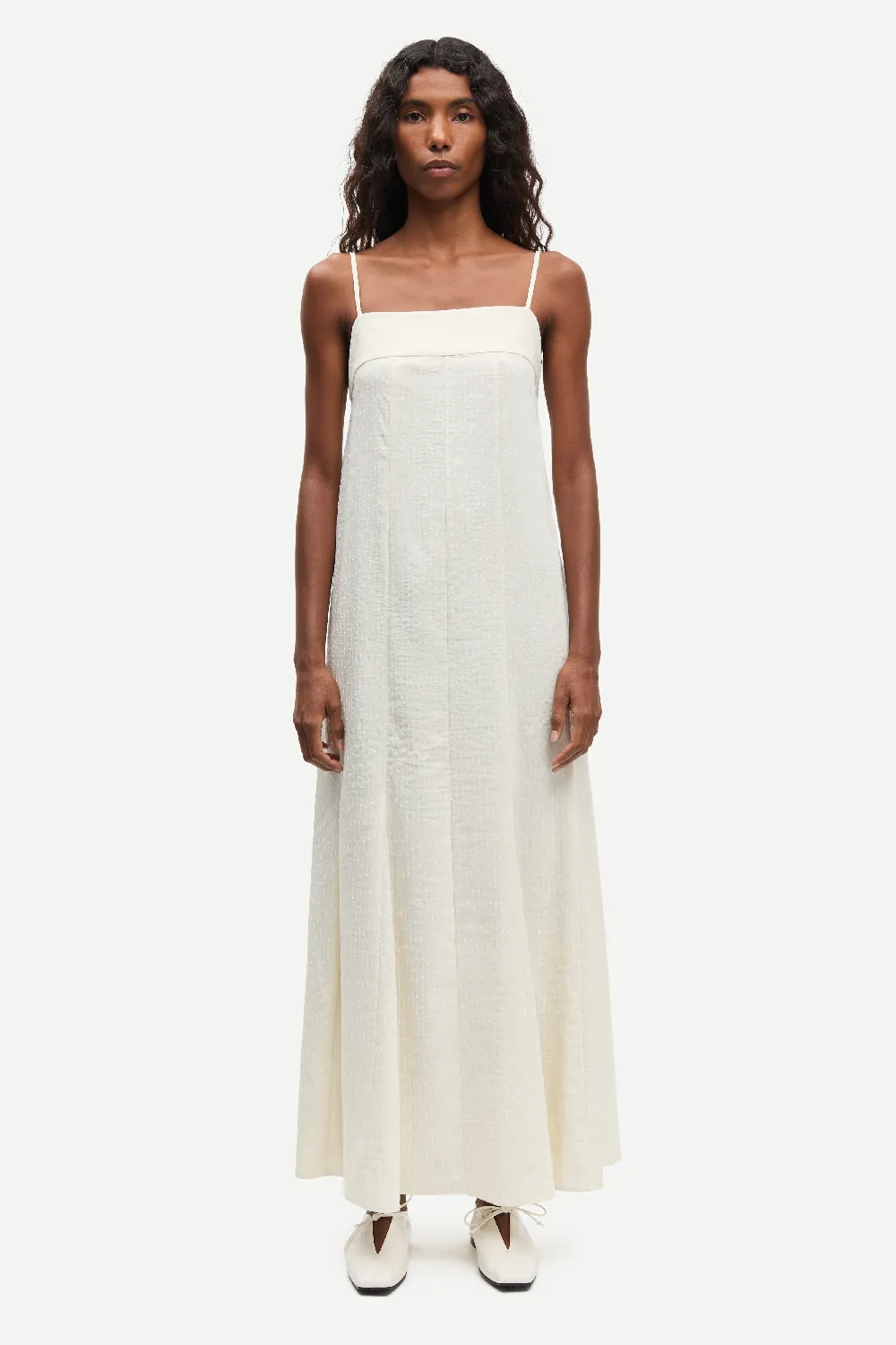 Sasiza dress in egret