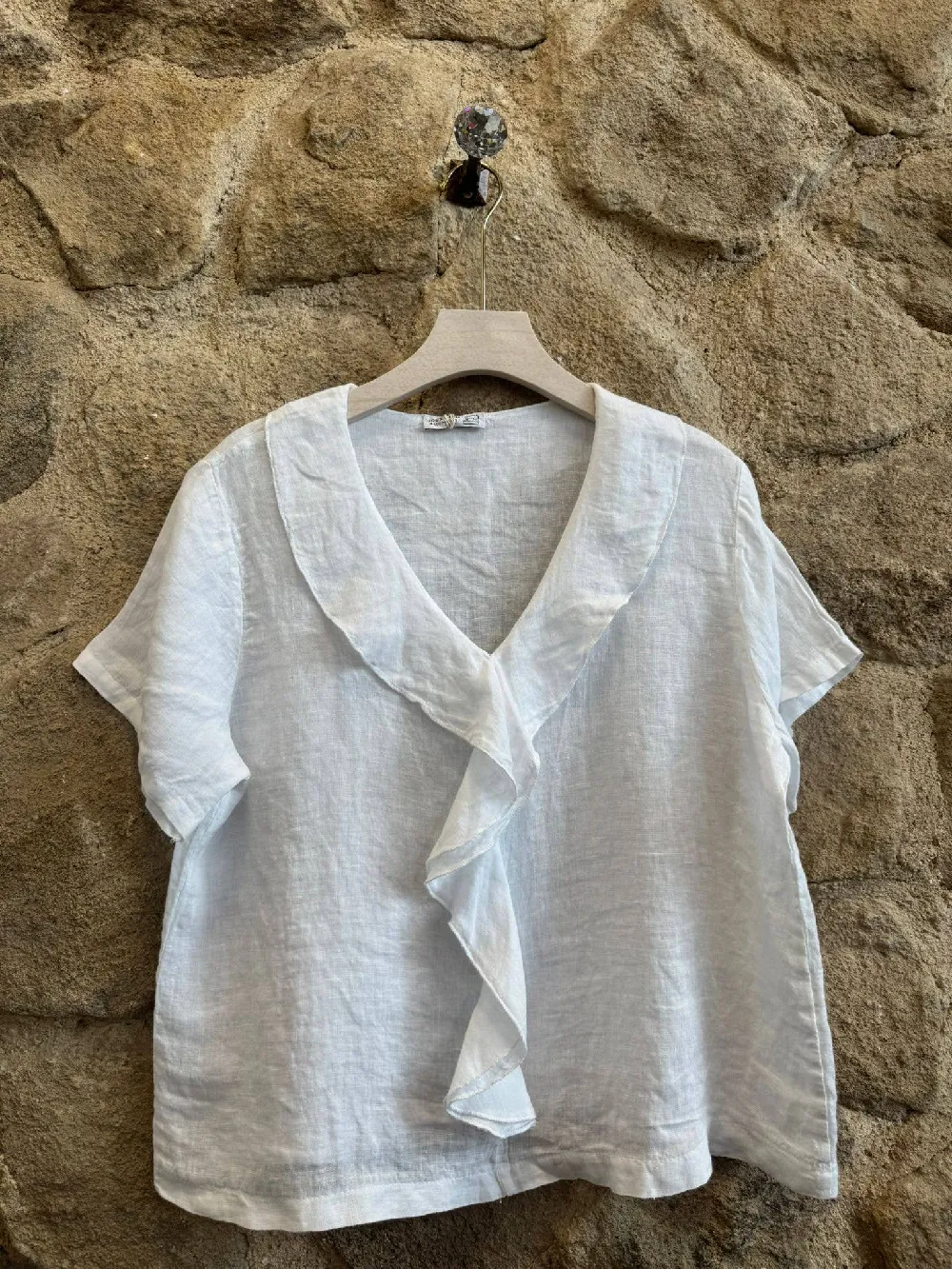 SKY - linen shirt - 3