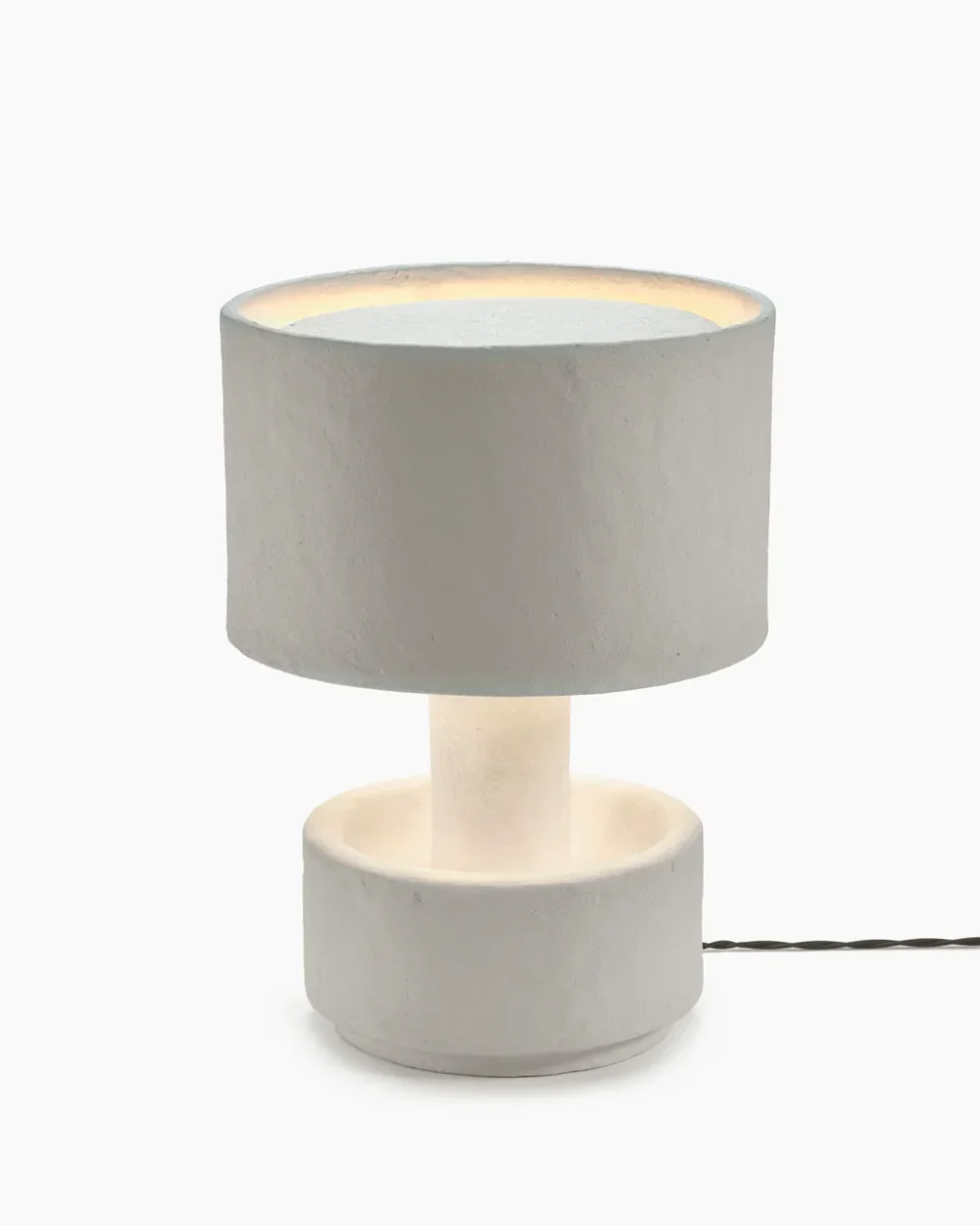 Round lamp in earth tone - 2