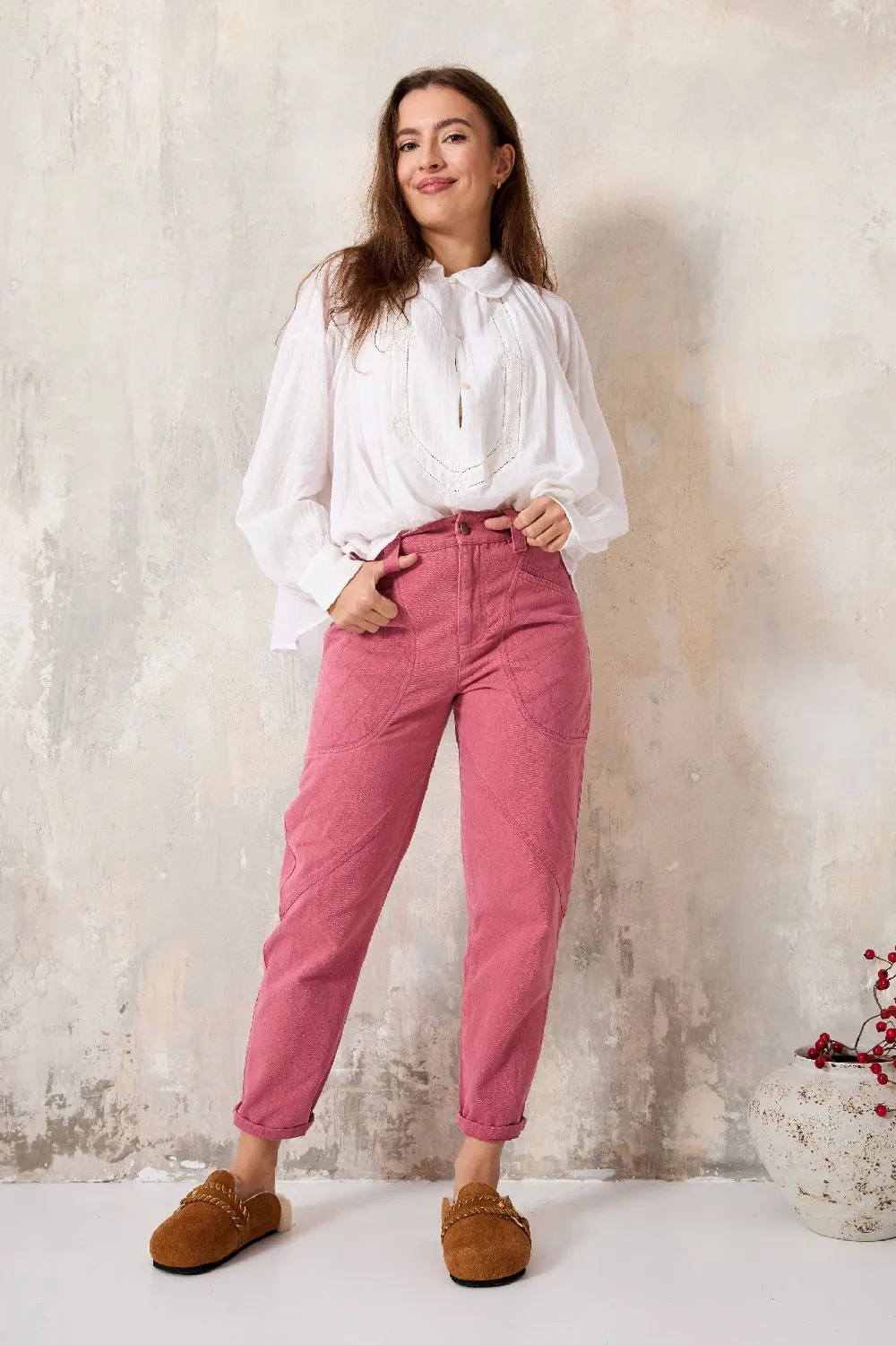 Noemi shirt in off white - 4
