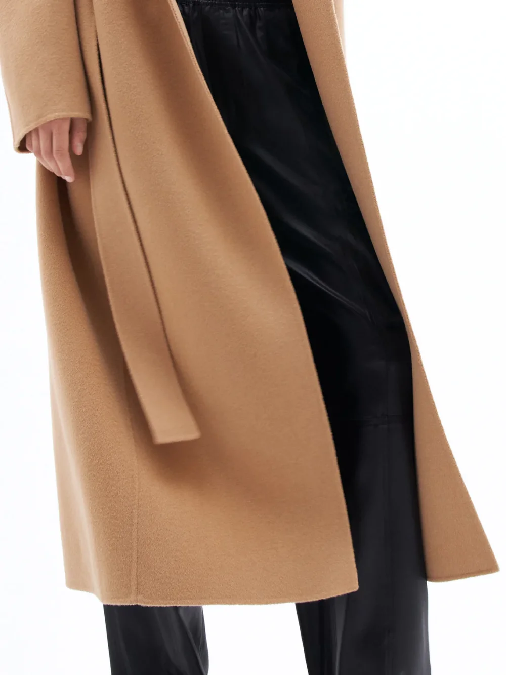 Alexa wool coat by Filippa K in light camel - 5