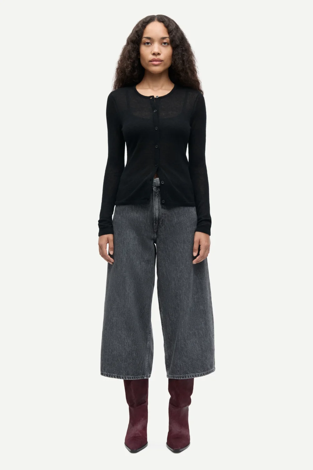 Sarose cardigan in black - 3