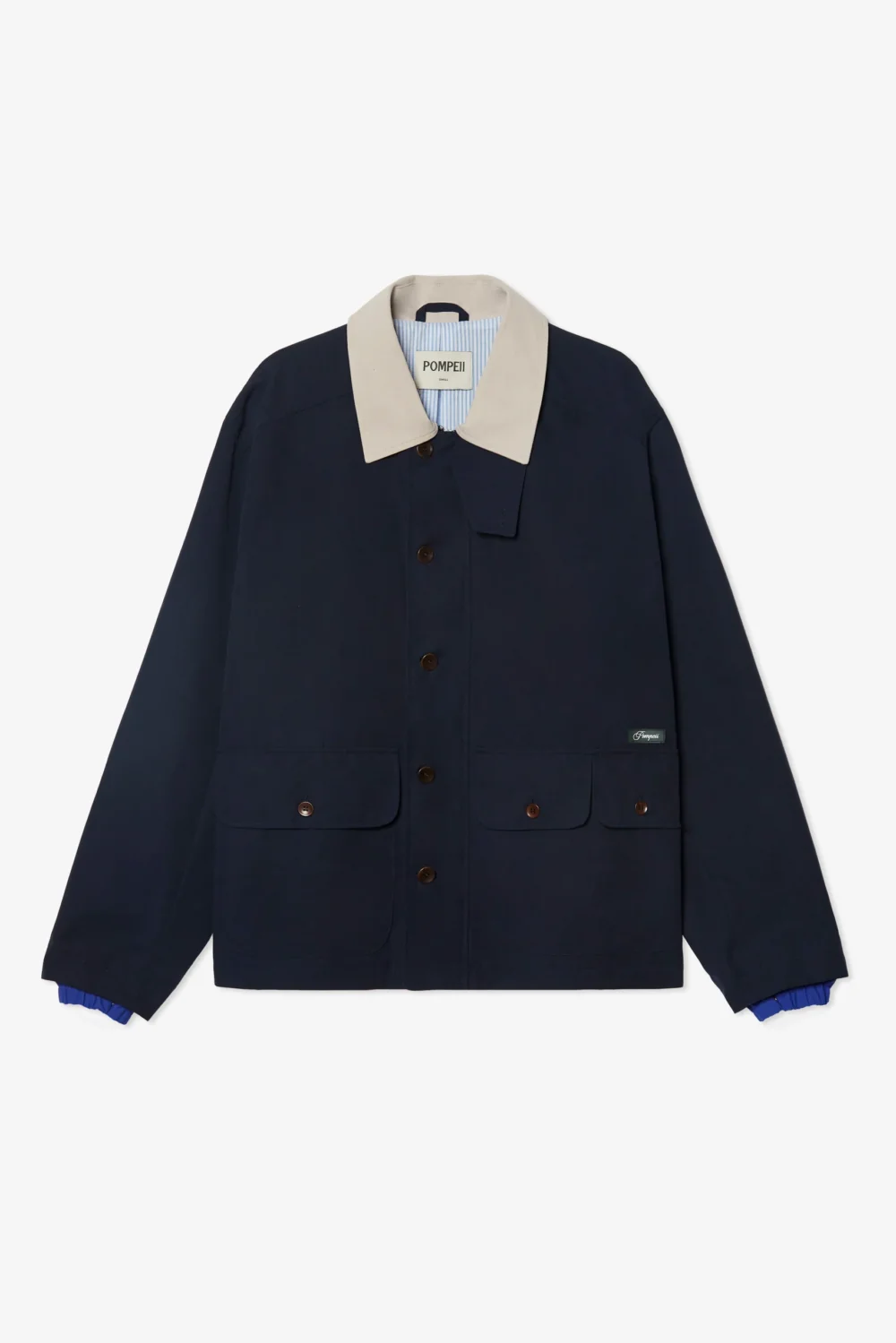 NAVY SHORT FIELD JACKET