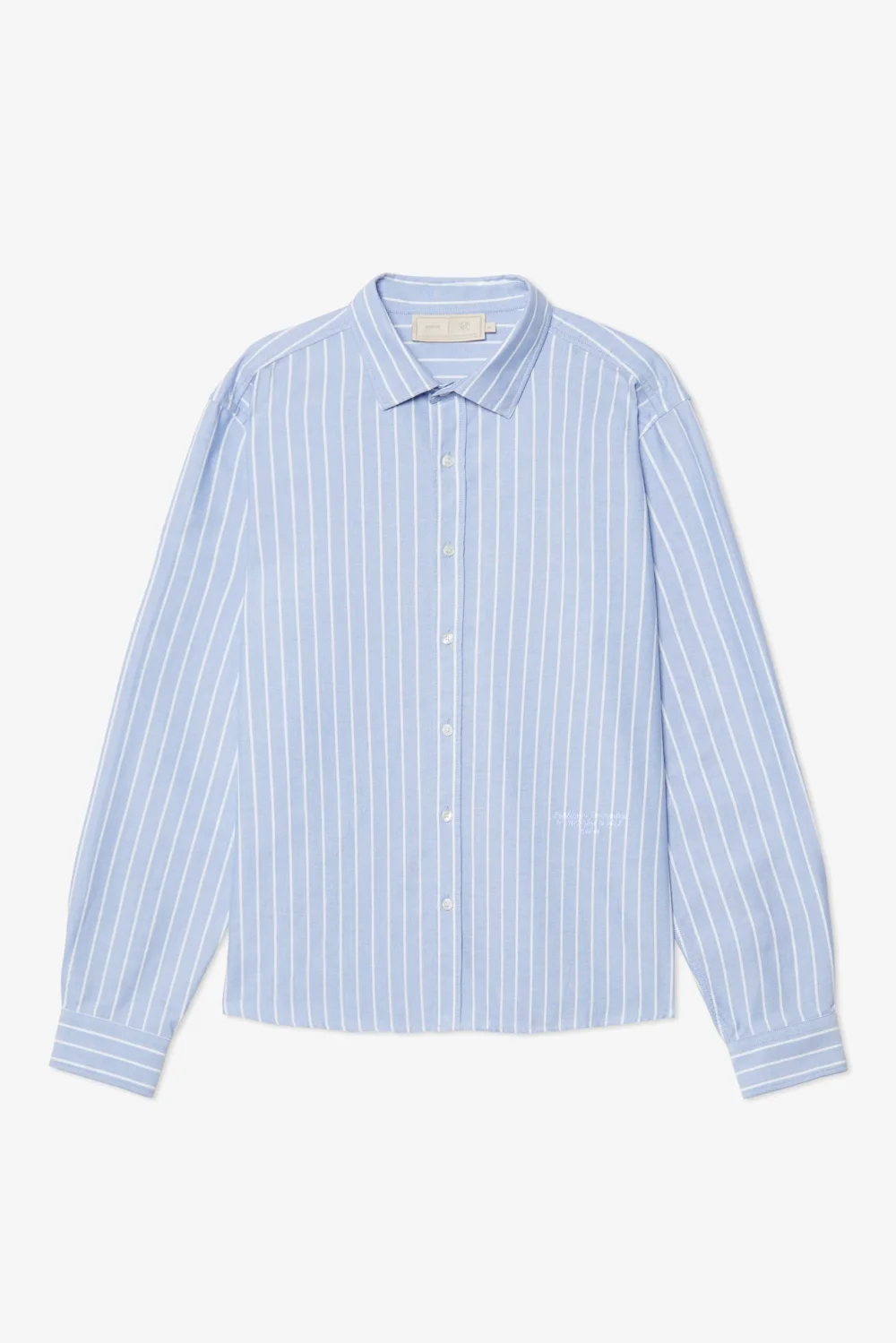 MATCH BLUE STRIPE REGULAR SHIRT
