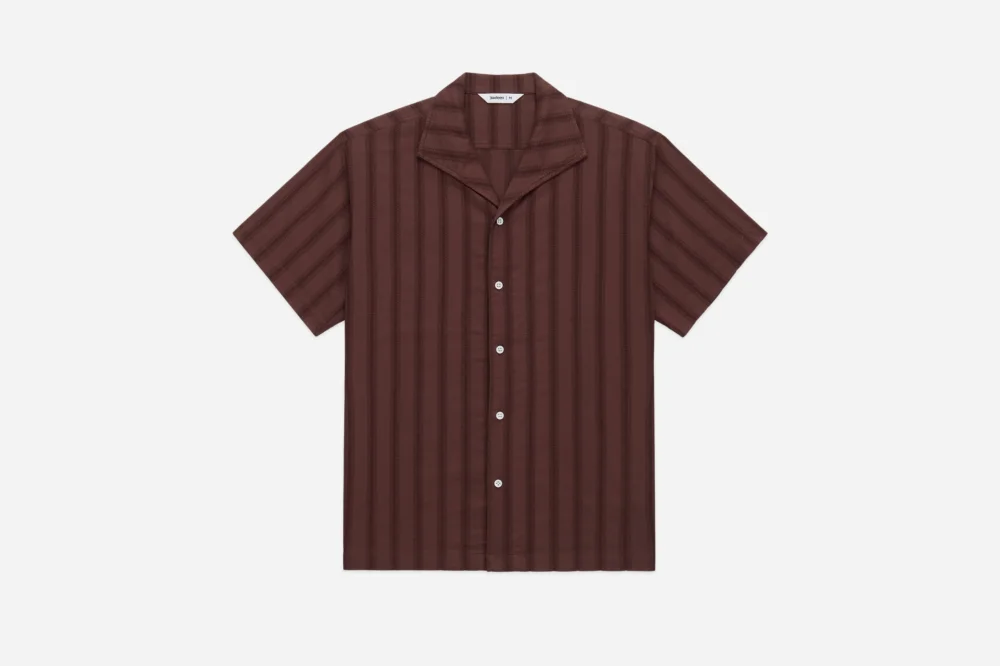 Leisure Shirt ~ Brick Lace Weave