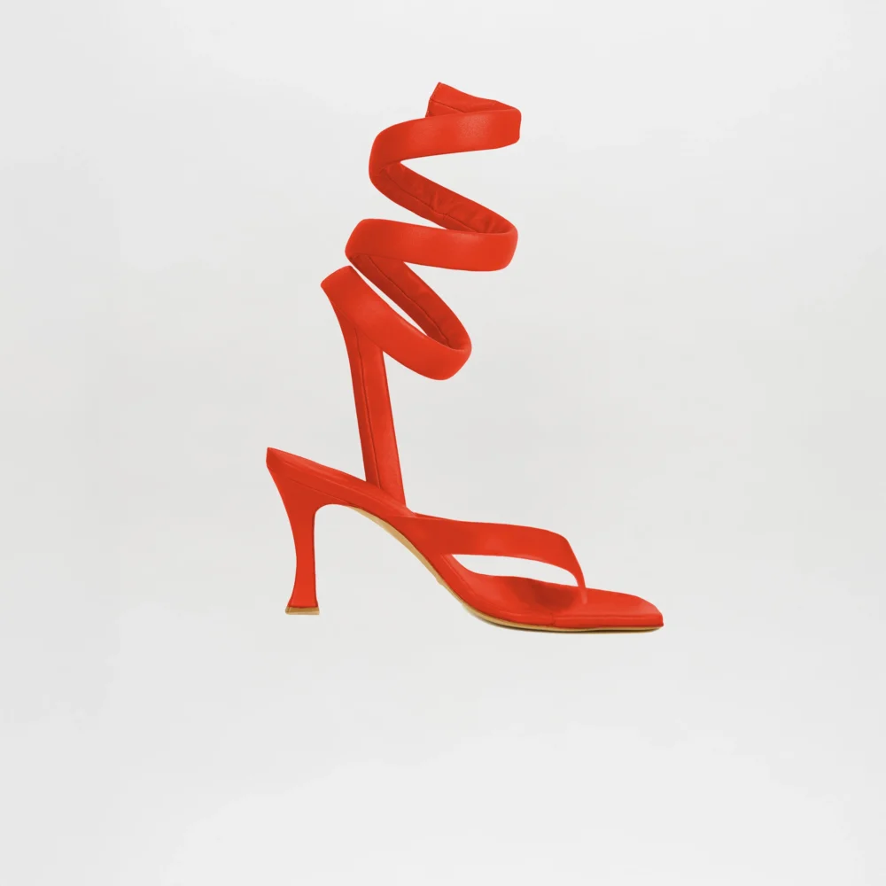 Mika Heels Red