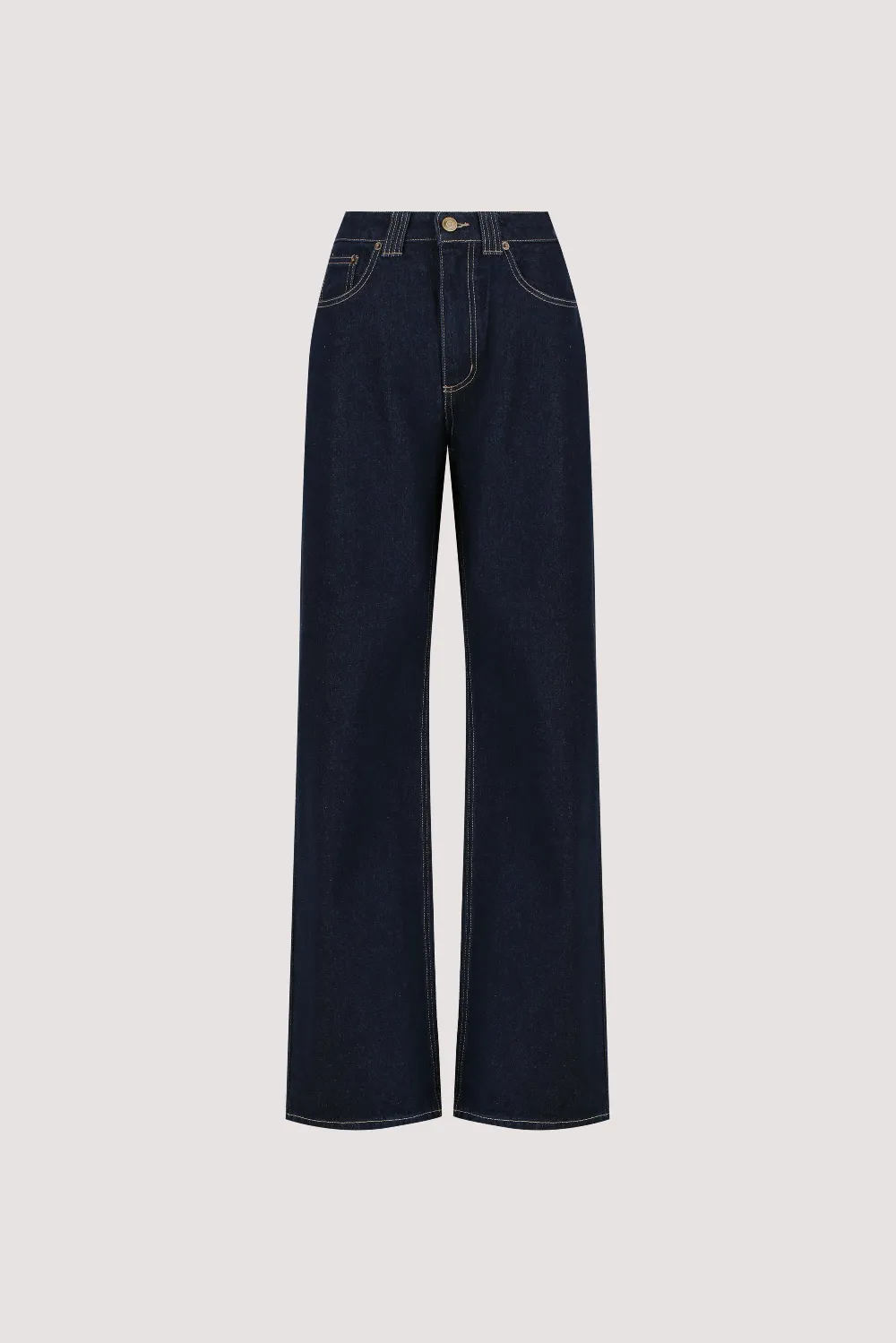 REAGAN 2.0 INDIGO TALL SLOUCHY JEAN - 5
