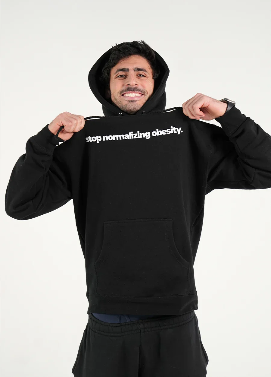 Stop Normalizing Obesity Hoodie - 3