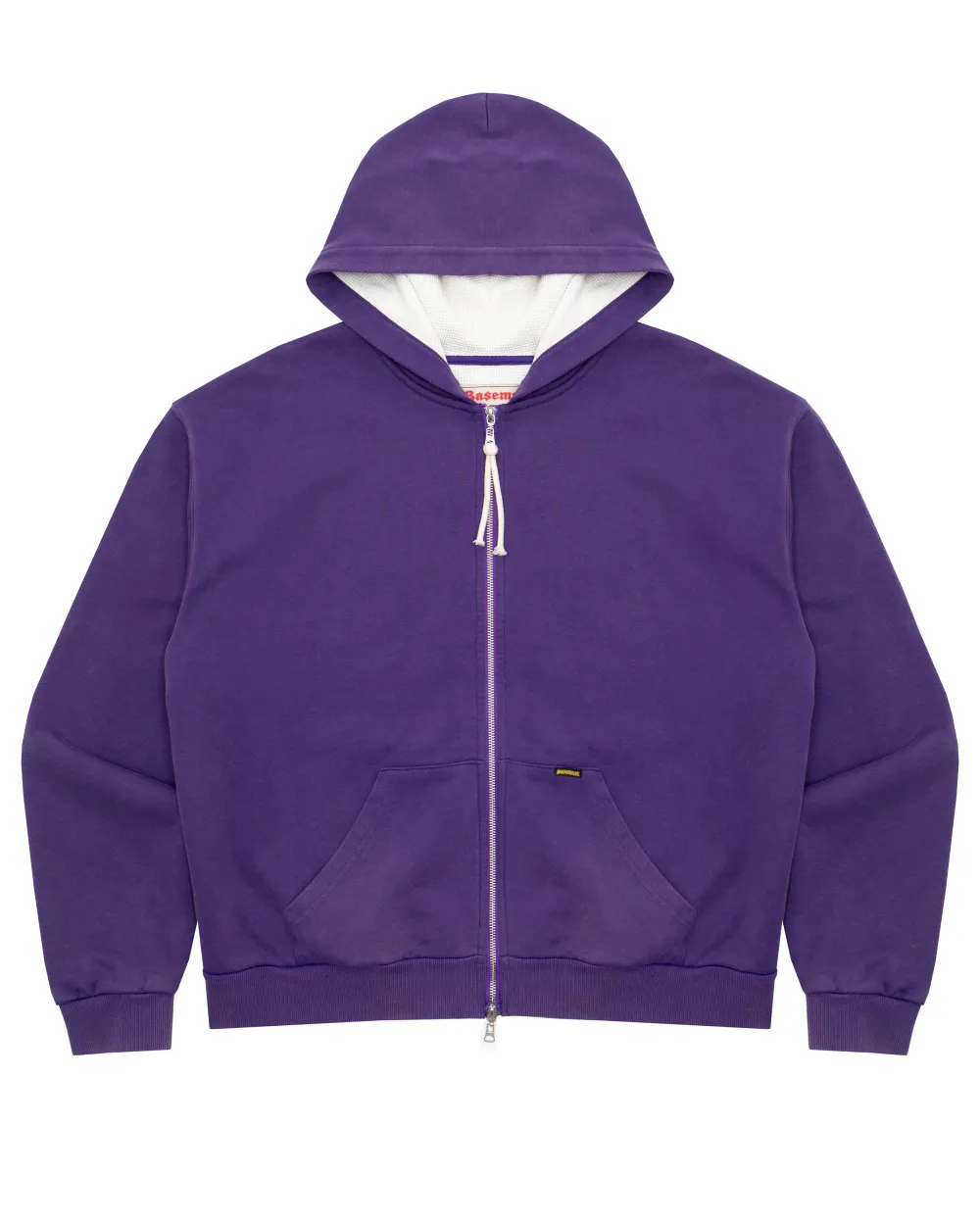 WASHED THERMAL ZIPUP PURPLE