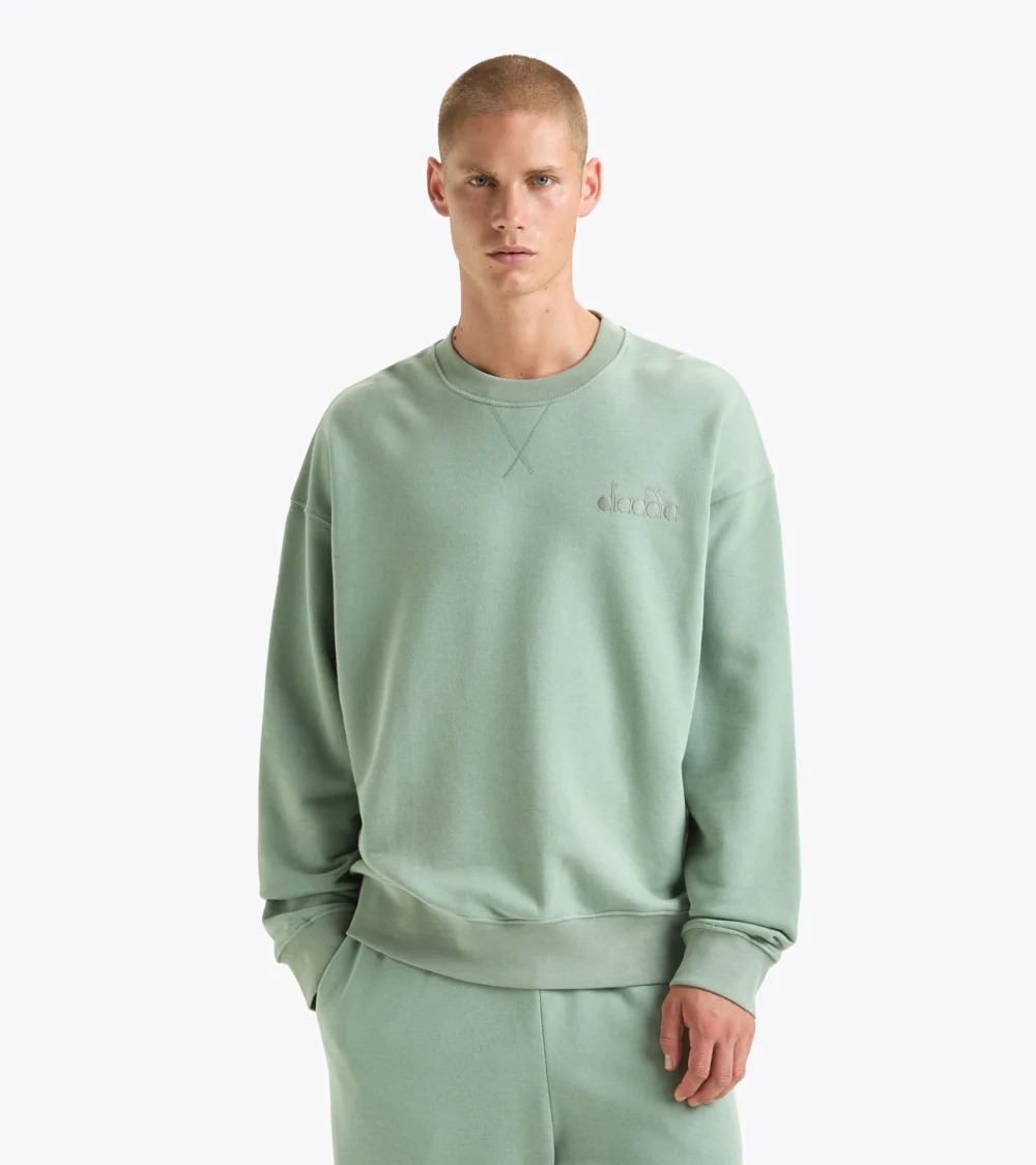 SWEATSHIRT CREW ATHL. LOGO