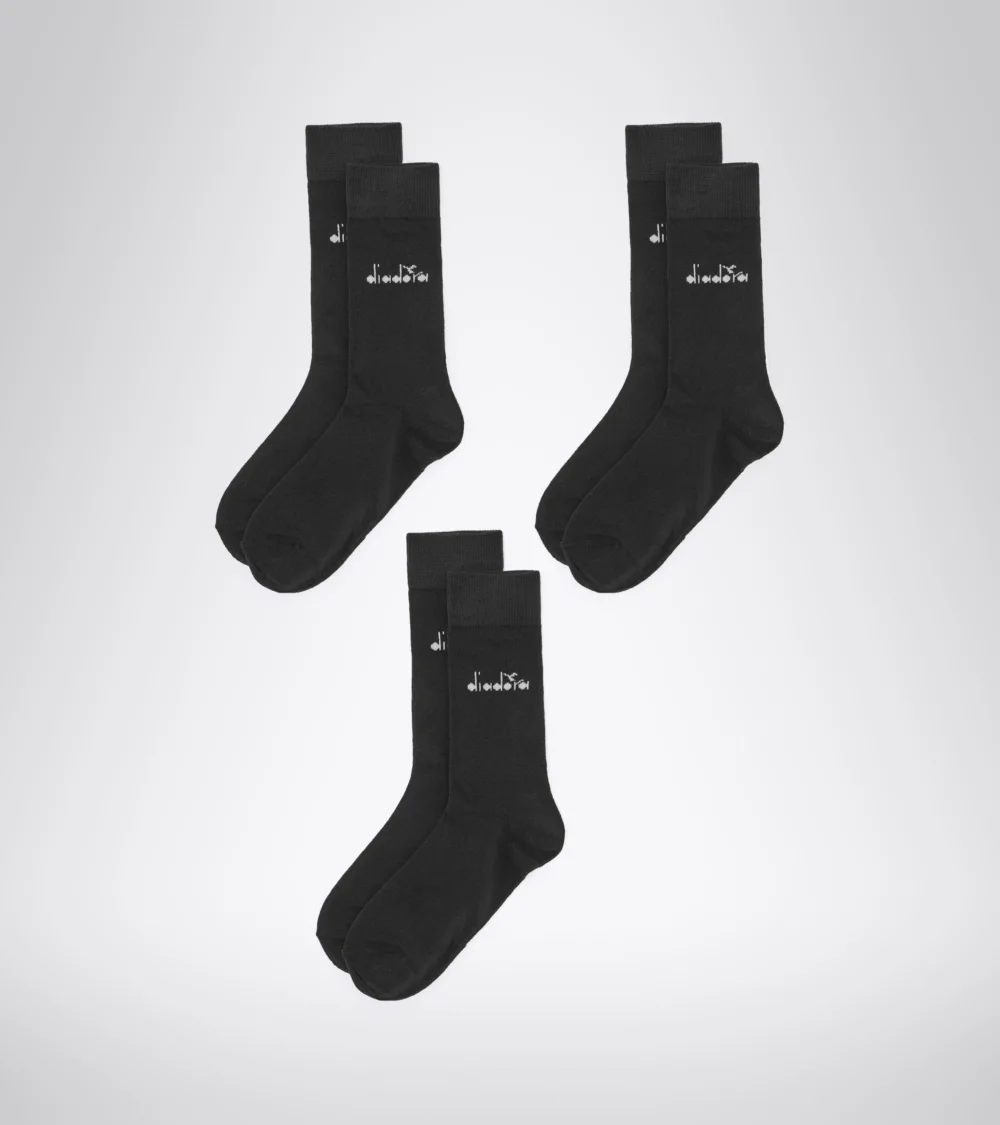 U. MID PLAIN SOCKS 3-PACK