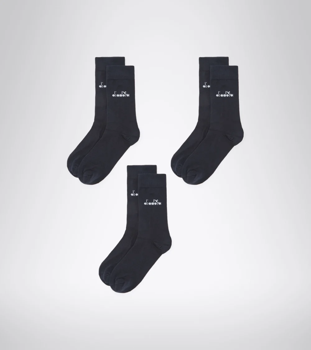 U. MID PLAIN SOCKS 3-PACK