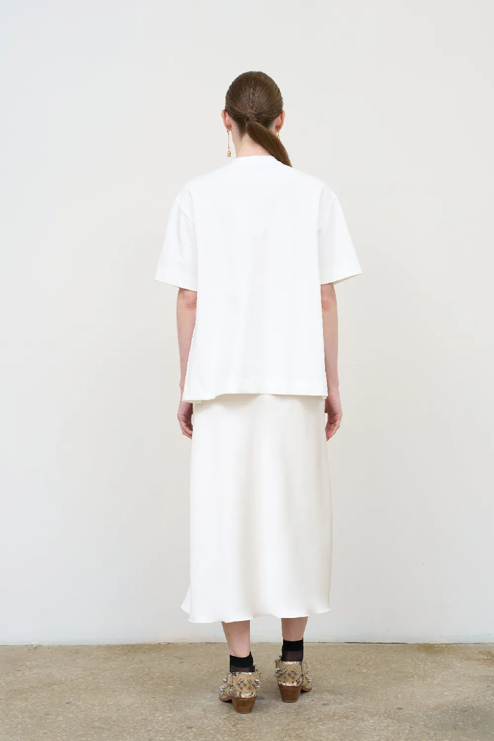 SOFT-STRUCTURED TEE DRESS - 3