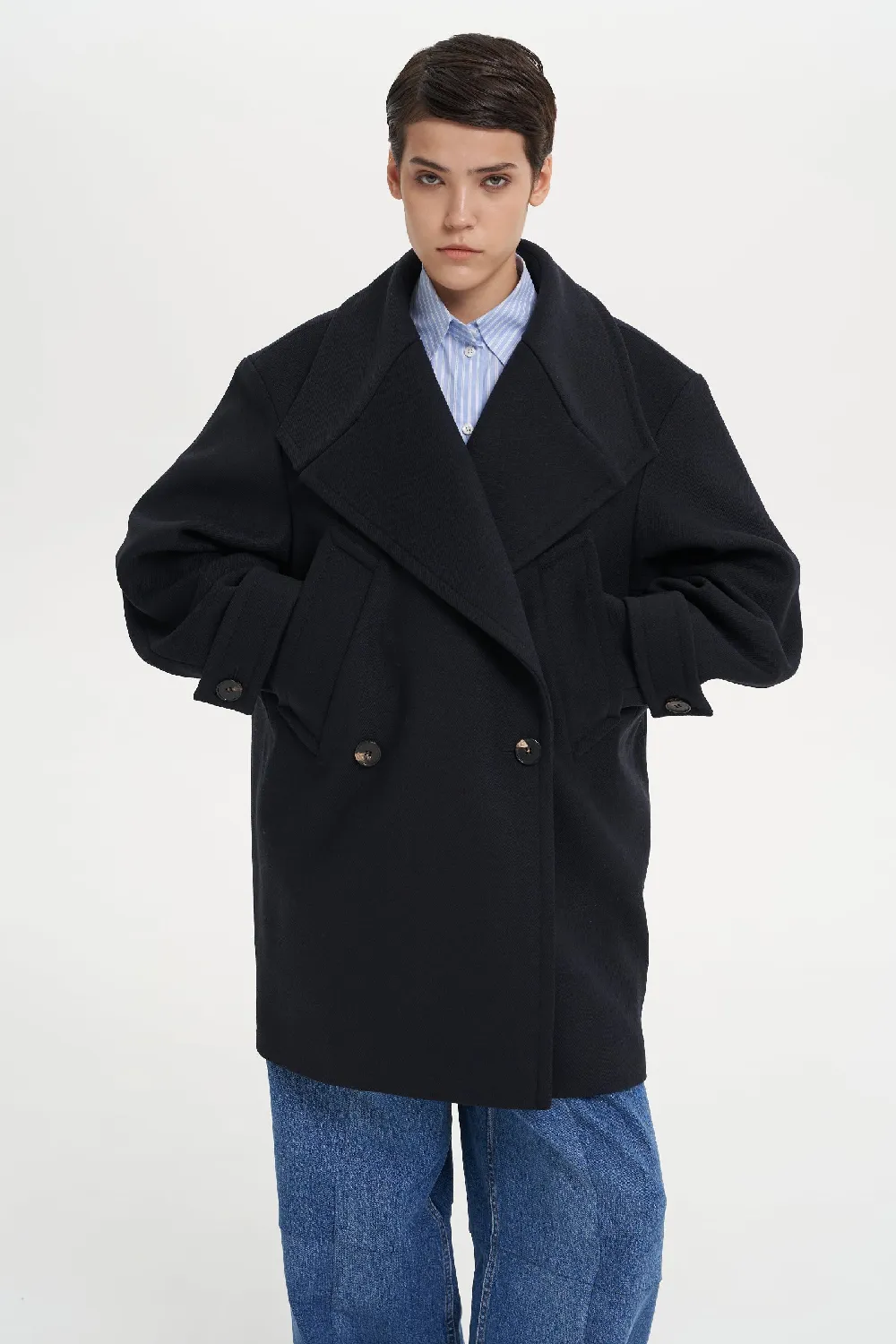 CABAN LONG COAT - 2