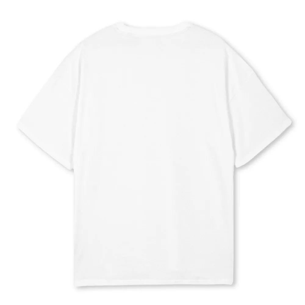 GRAFFITILOGO White Oversized Tee. - 2