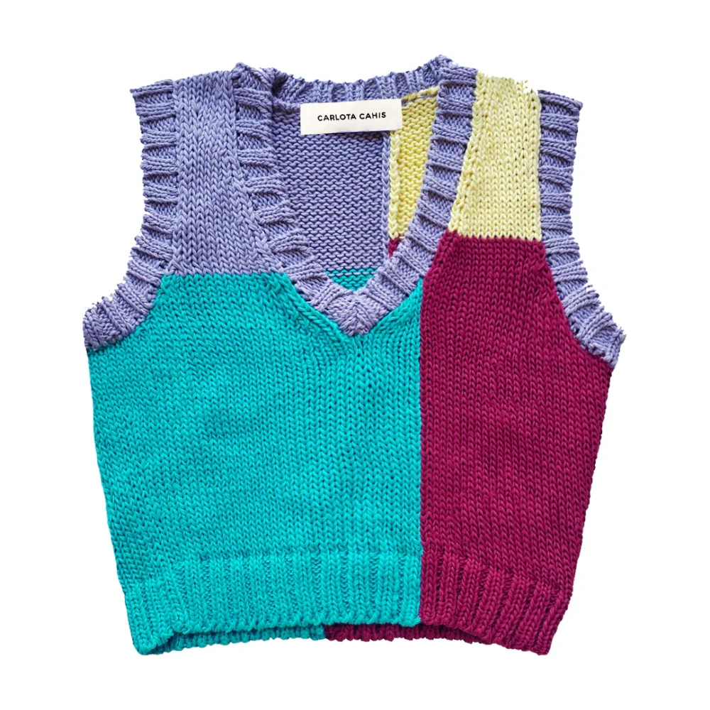 Patchwork Vest Fields