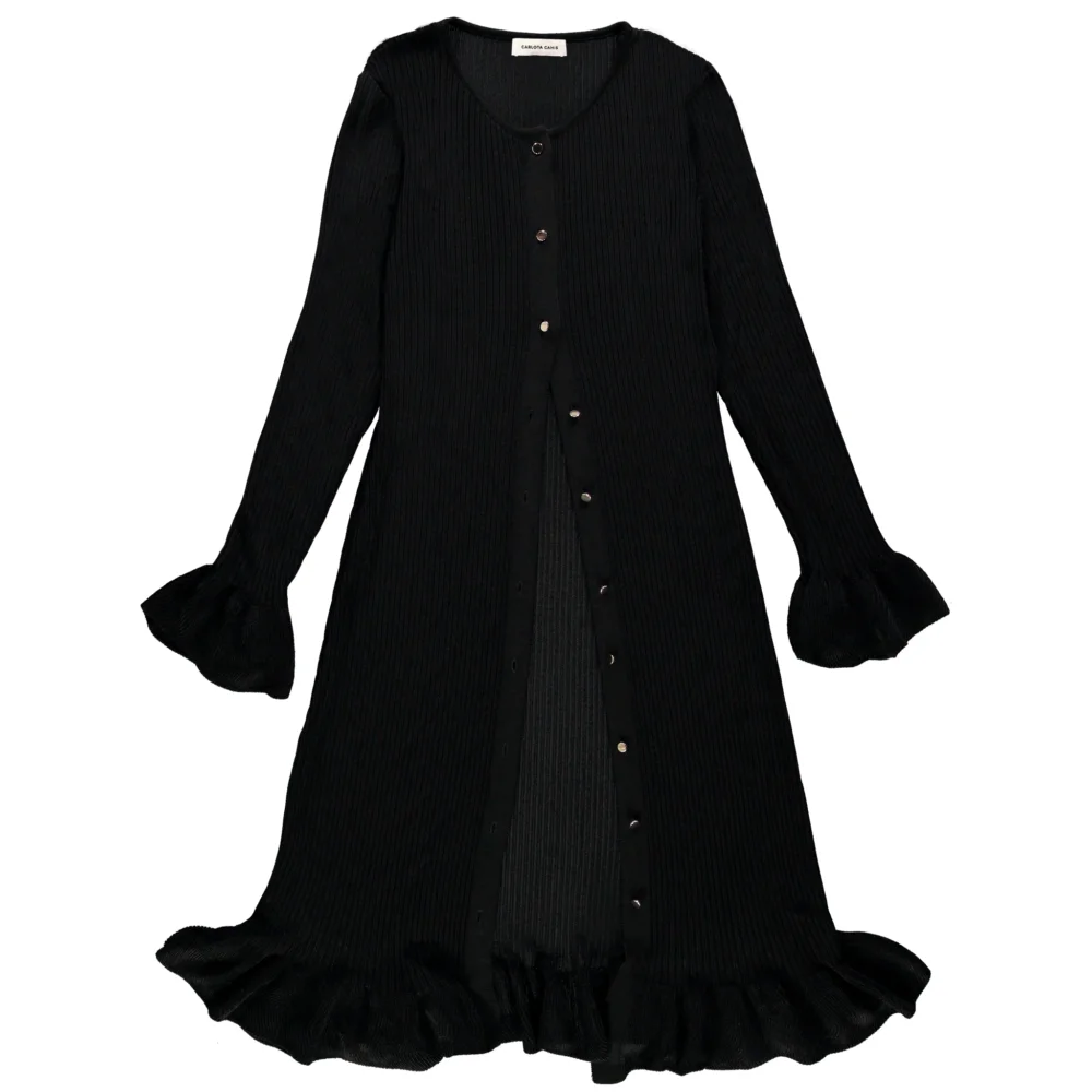 Cardigan-Dress Black