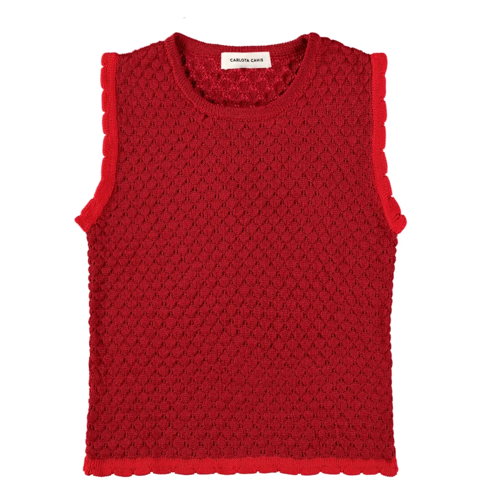 Cute Vest Red