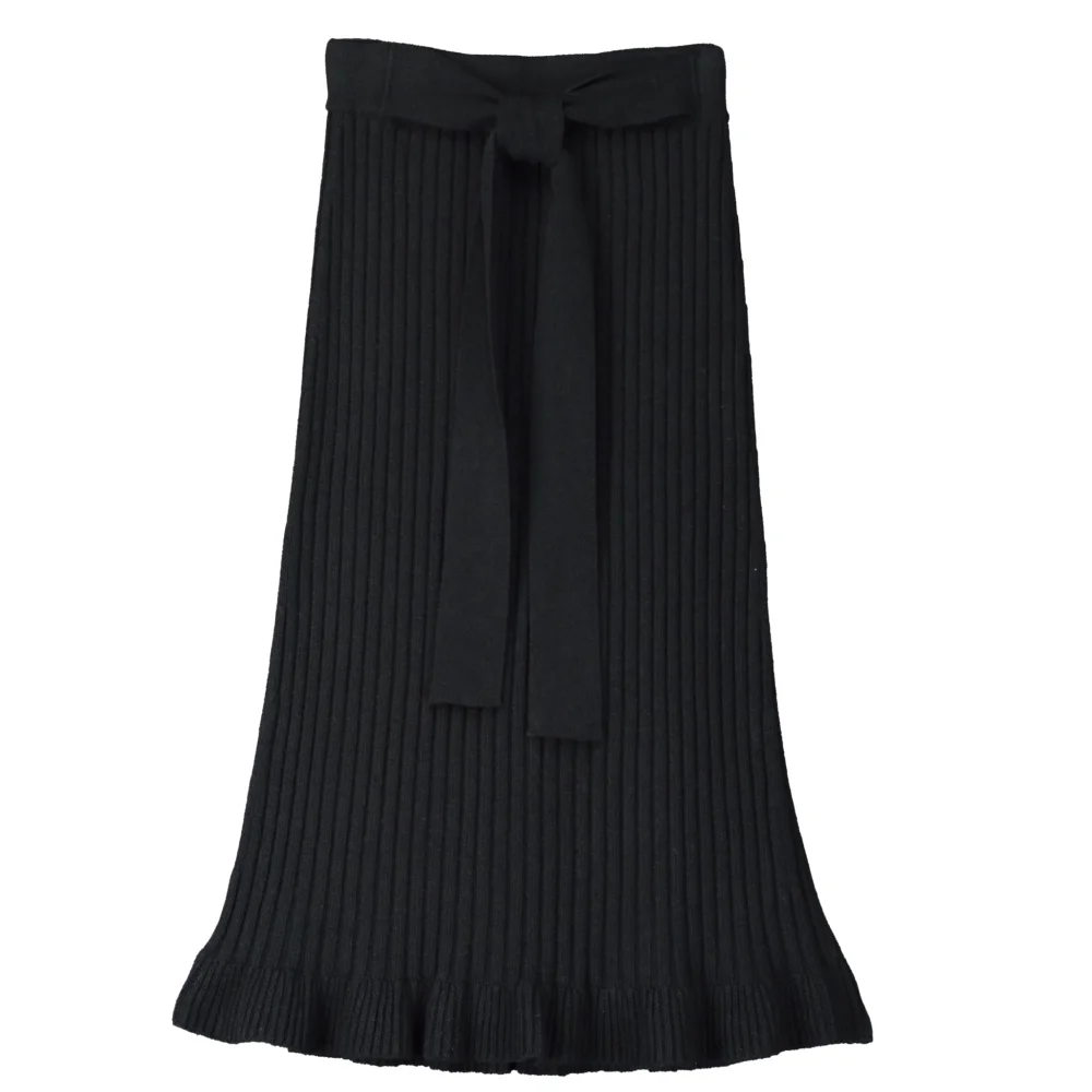Skirt merino black