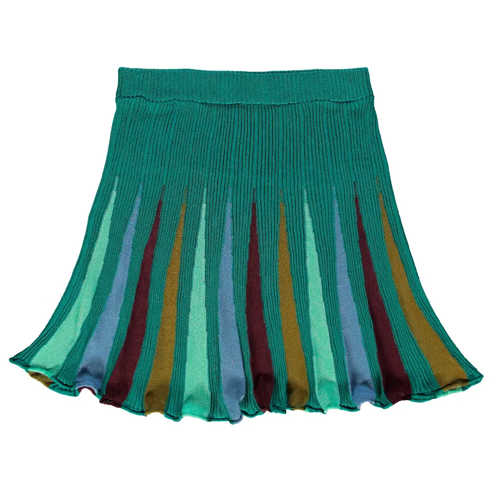 Sicilia Miniskirt Green