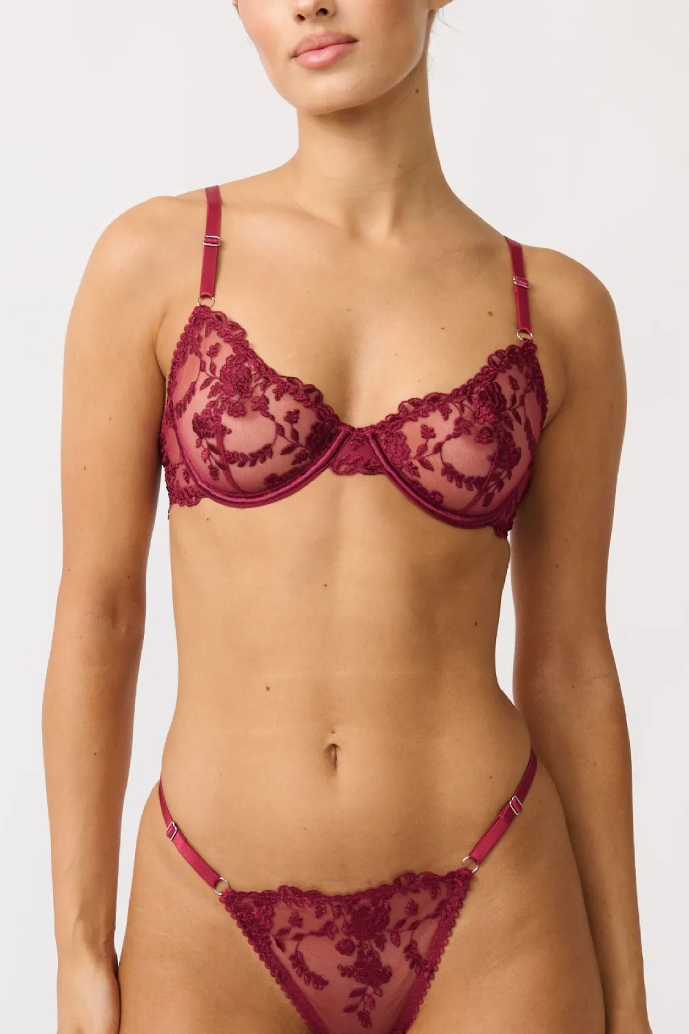 Nicolette Thong Red - 5