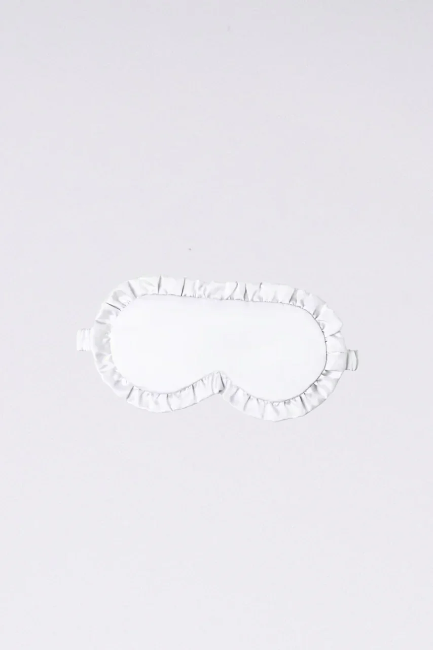 Celine Sleep Mask White