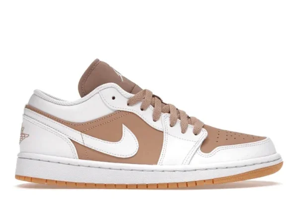 Jordan 1 Low Hemp White