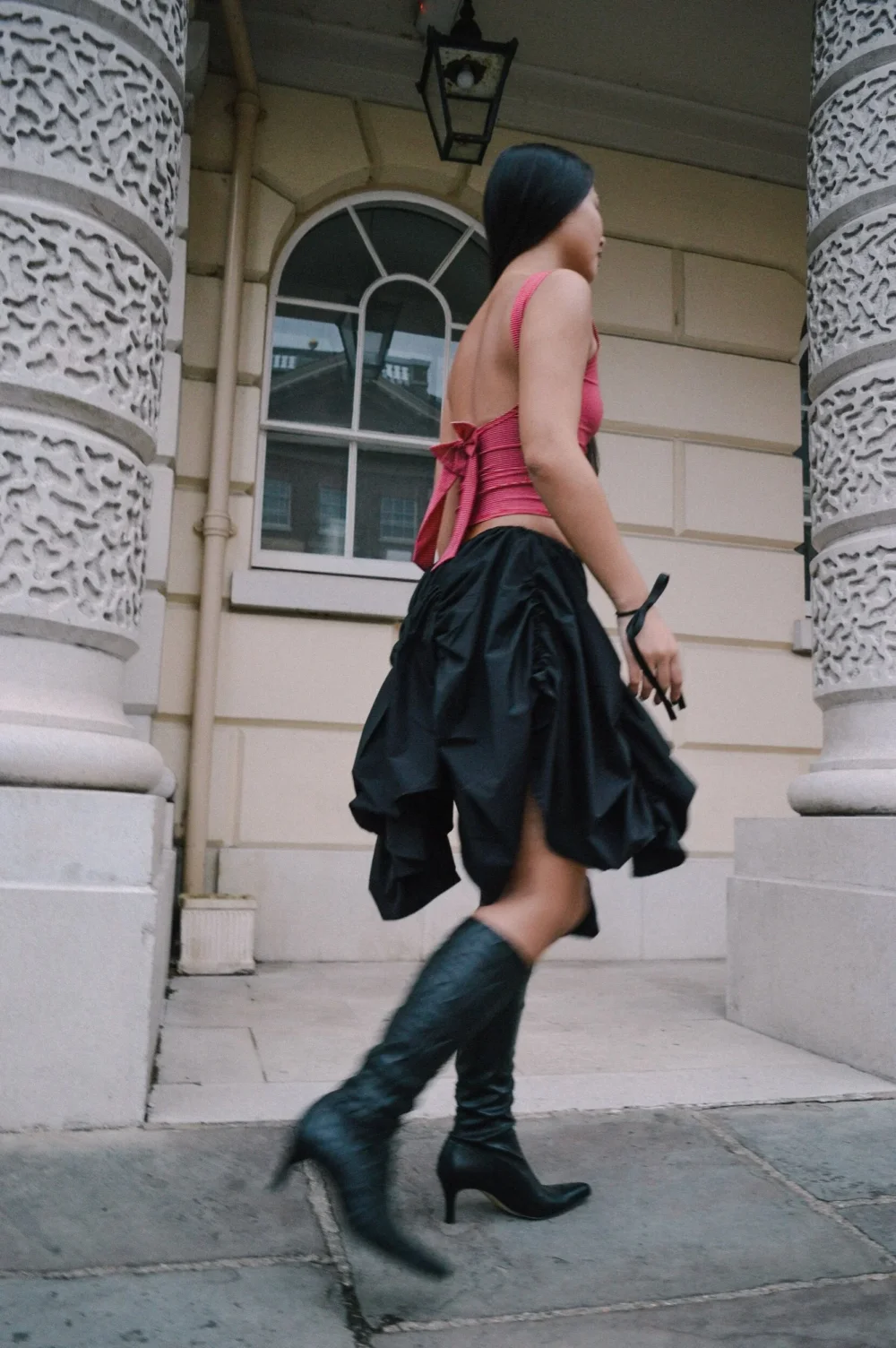 The Venus Mini Skirt Black — Caspar The Label