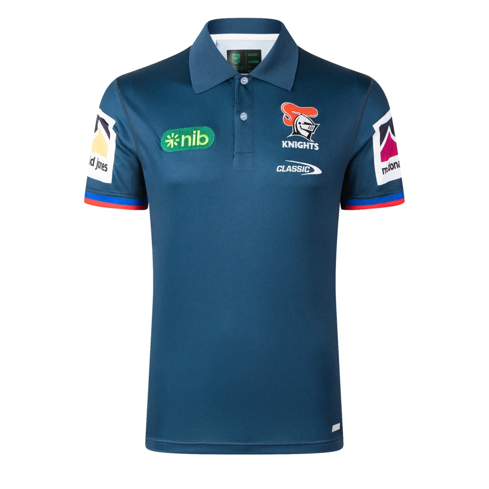 Newcastle Knights Mens 2026 Media Polo