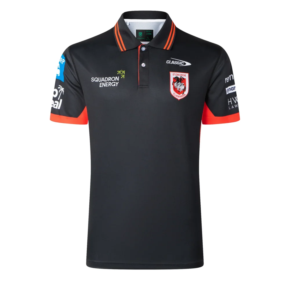 St George Illawarra Dragons Mens 2026 Media Polo