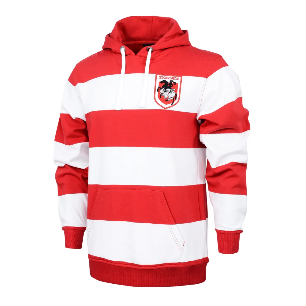 St George Illawarra Dragons Adults Retro Hoodie