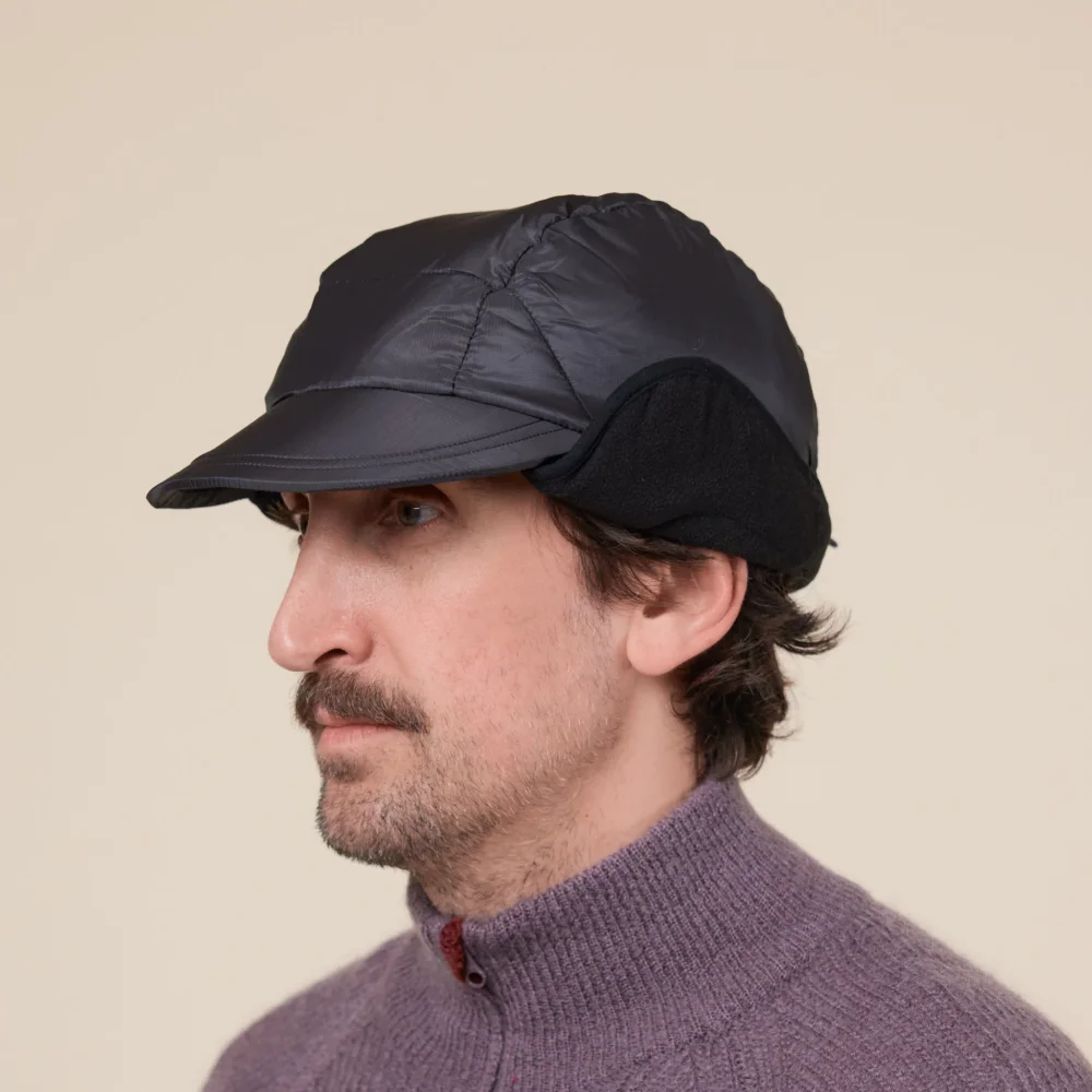 Hiking Patrol - Base Light Down Hat - Charcoal Black