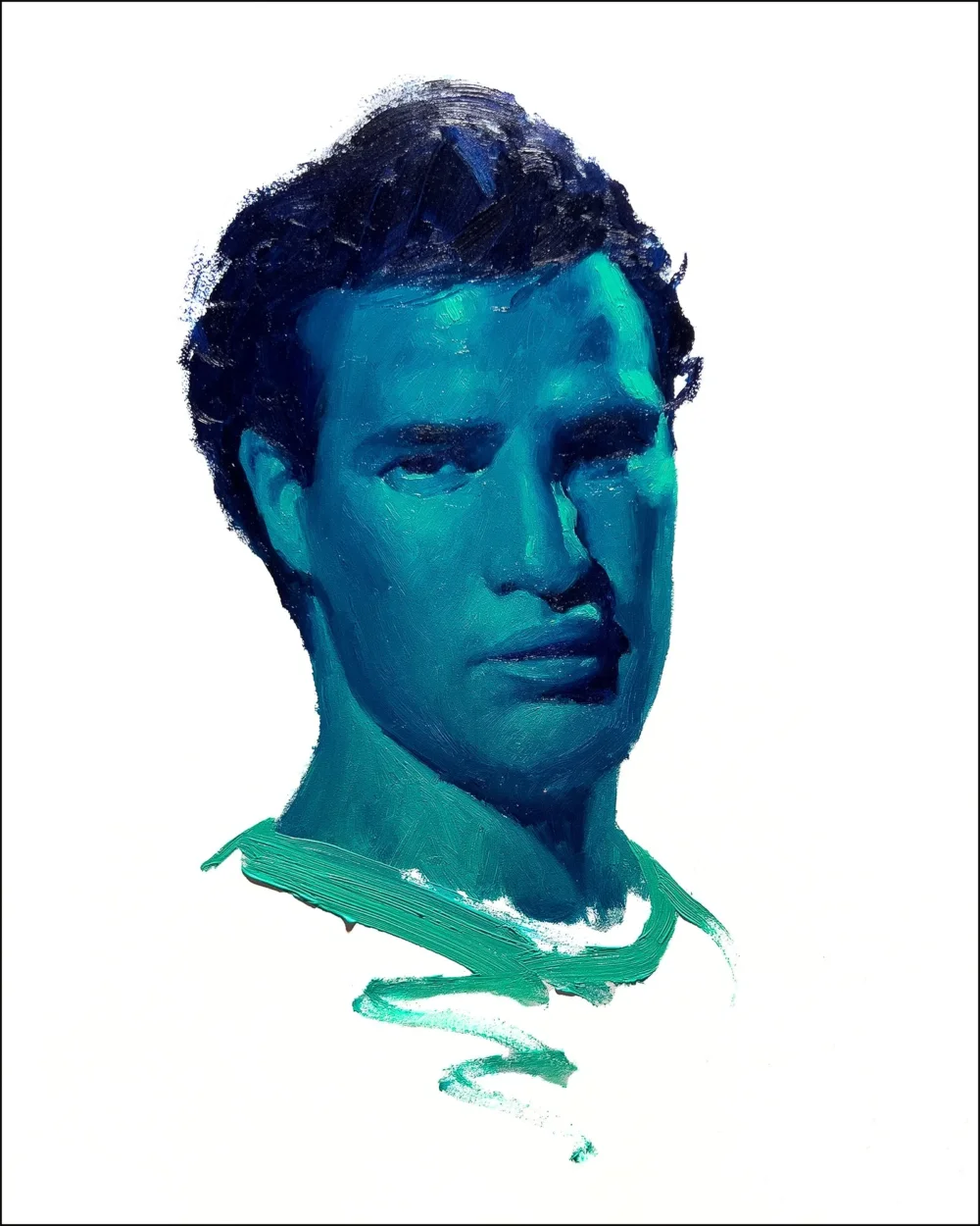 Blue and Green - print — Andrew Cadima