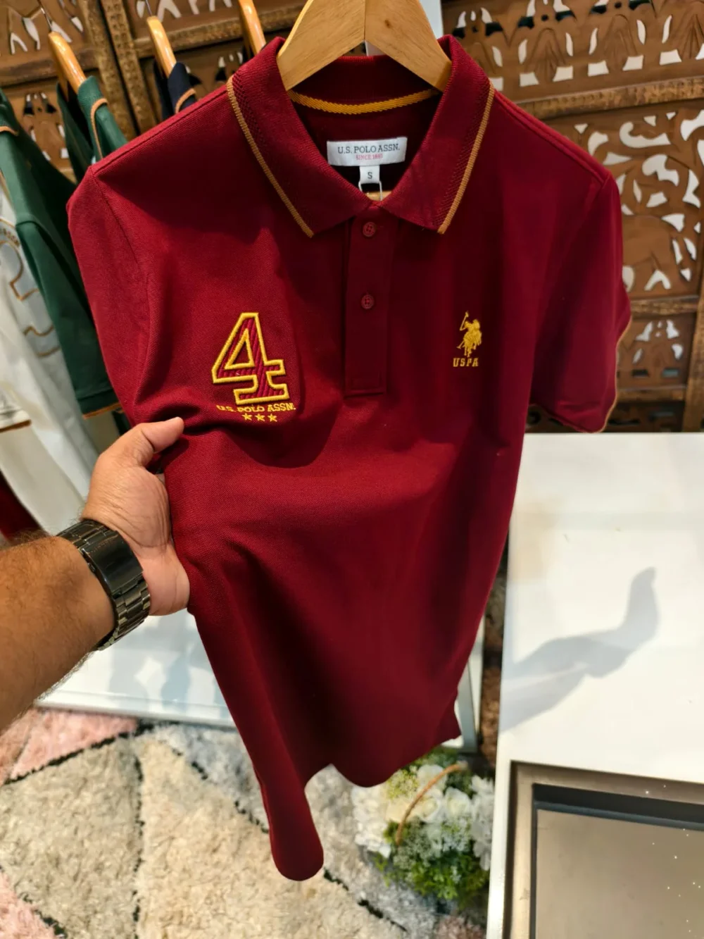 Heritage Embroidery Polo Tee