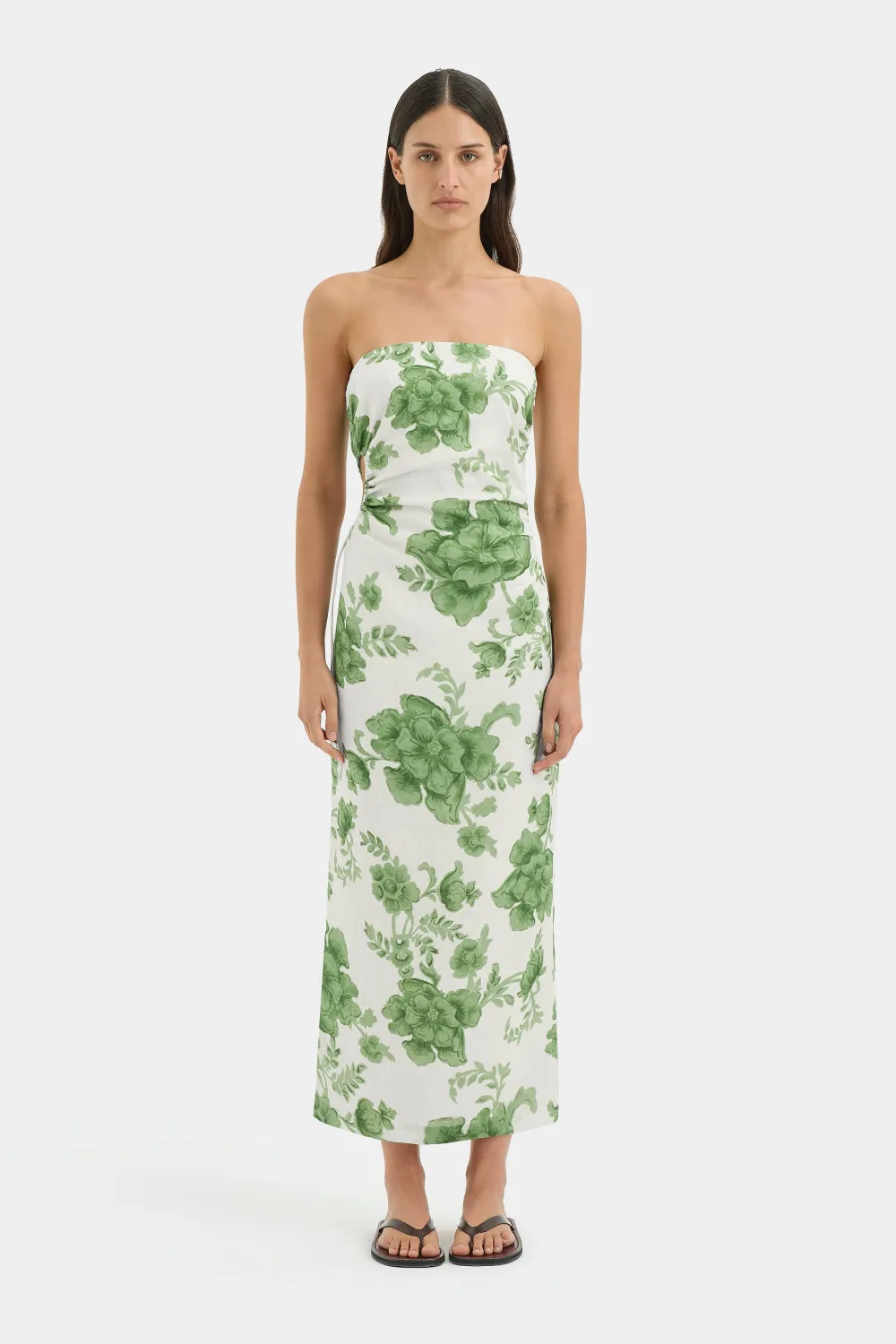 Gardella Strapless Midi Dress - 5