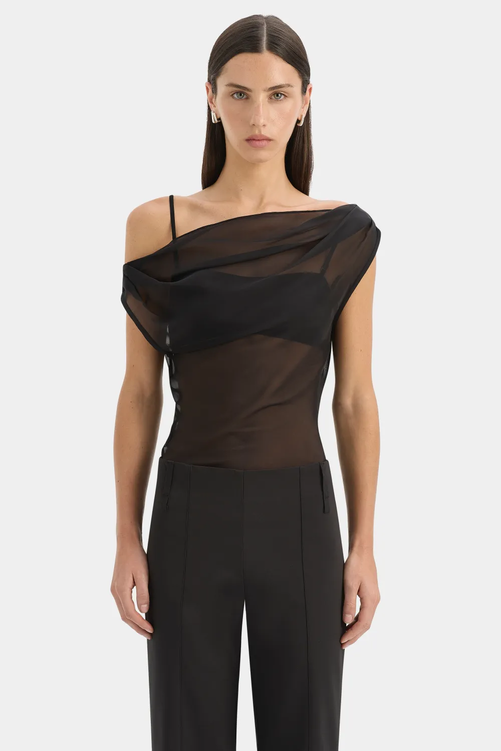 Strobe Cowl Top