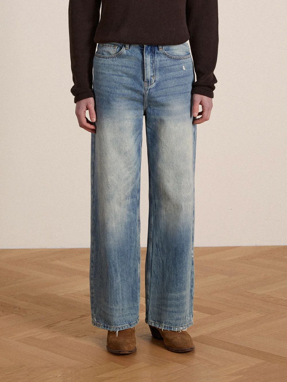 Lacy Baggy Jeans