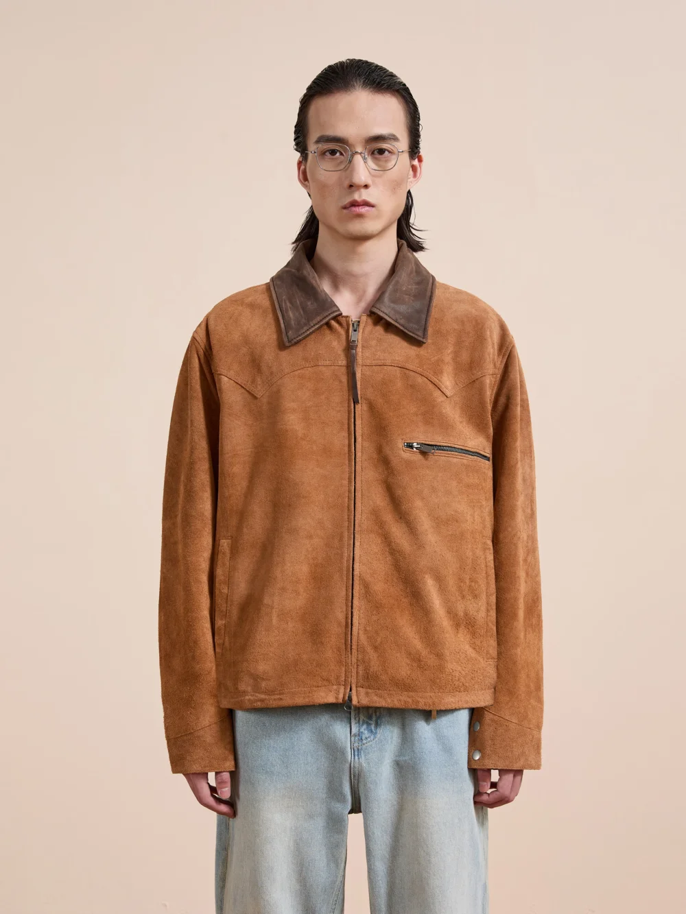 Suede Western Work Jacket