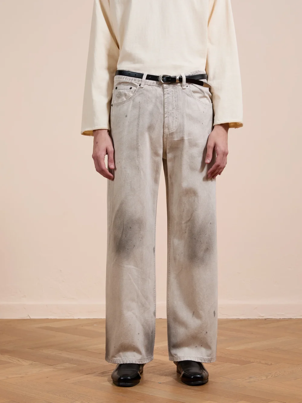 Lacy Baggy Jeans