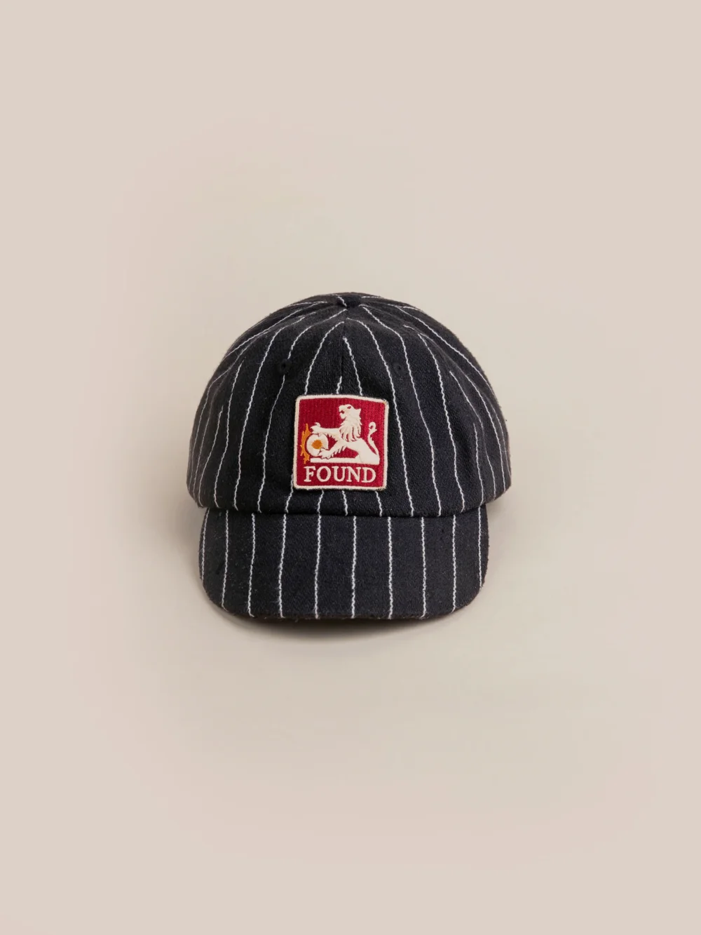 Pinstripe Lion Cap - 4
